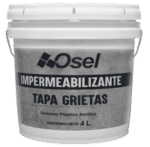 Tapa grietas cemento plástico acrílico