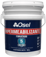 Impermeabilizante acrílico fibratado 5 años Blanco