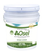 Pintura 100% acrílica Osel Verde de por Vida Mate
