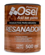 Resanador base solvente para madera